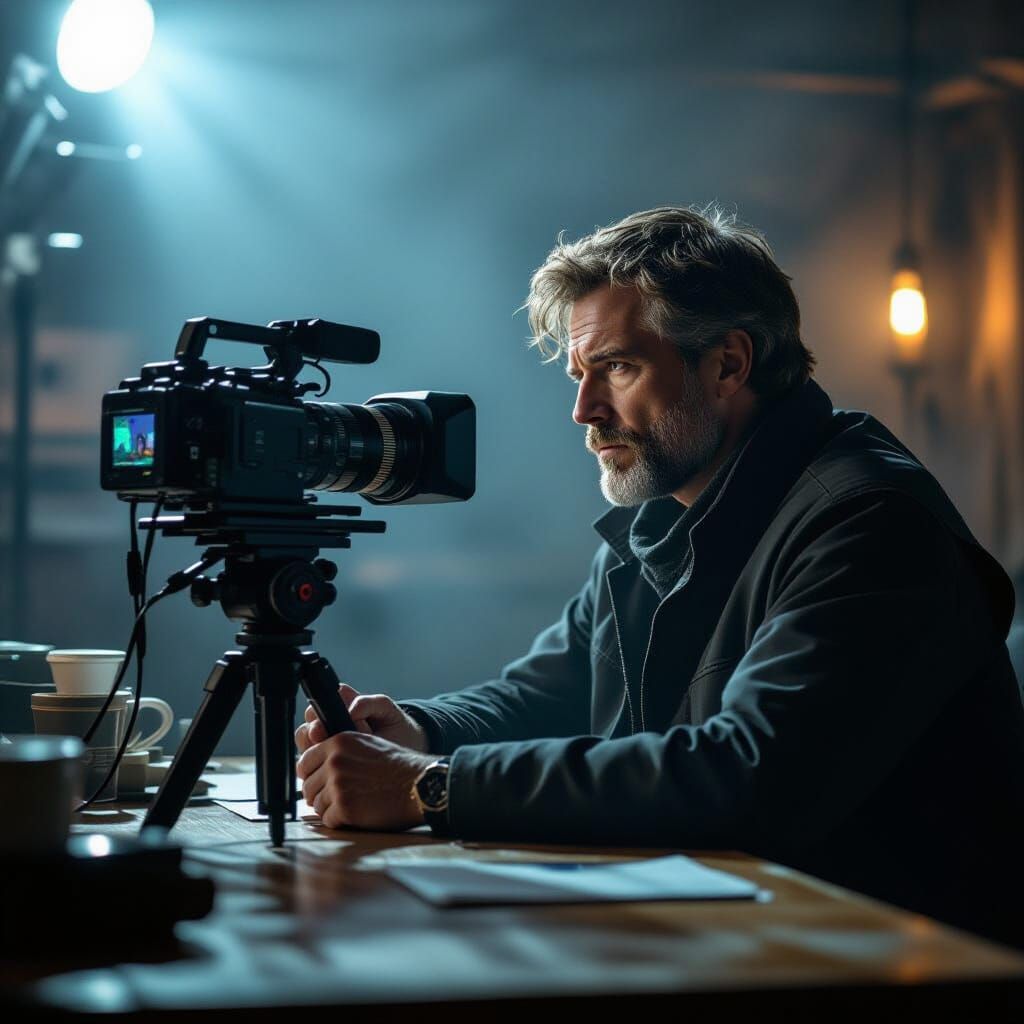 Cinematic Still Life Evokes Nostalgia with Film Grain