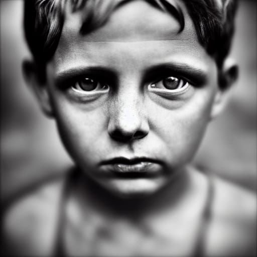 Emperor Augustus as a Boy, Photographic Portrait