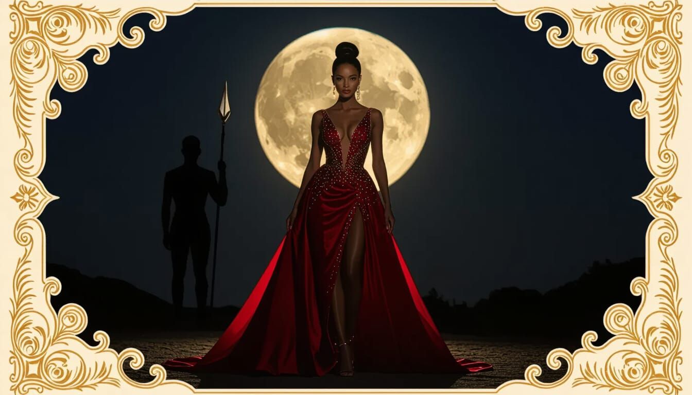 esta noite e a única iluminação é a lua