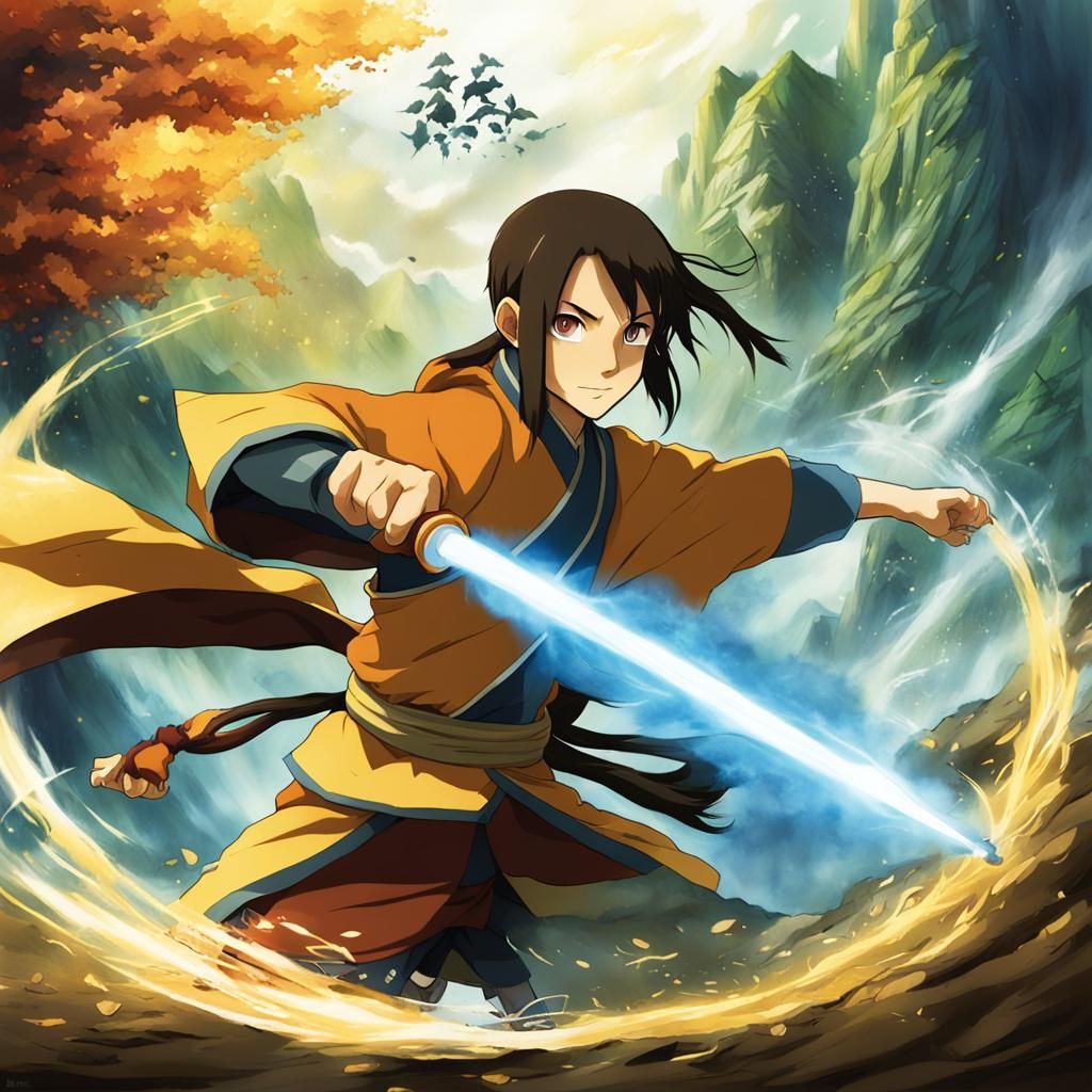 Avatar: The Last Airbender in Anime Style