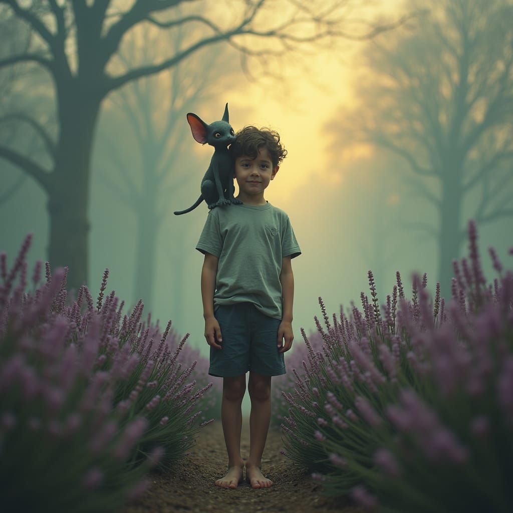 Boy and his Goblin Companion