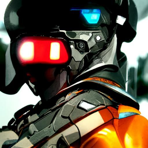 Futuristic Soldier Concept Art