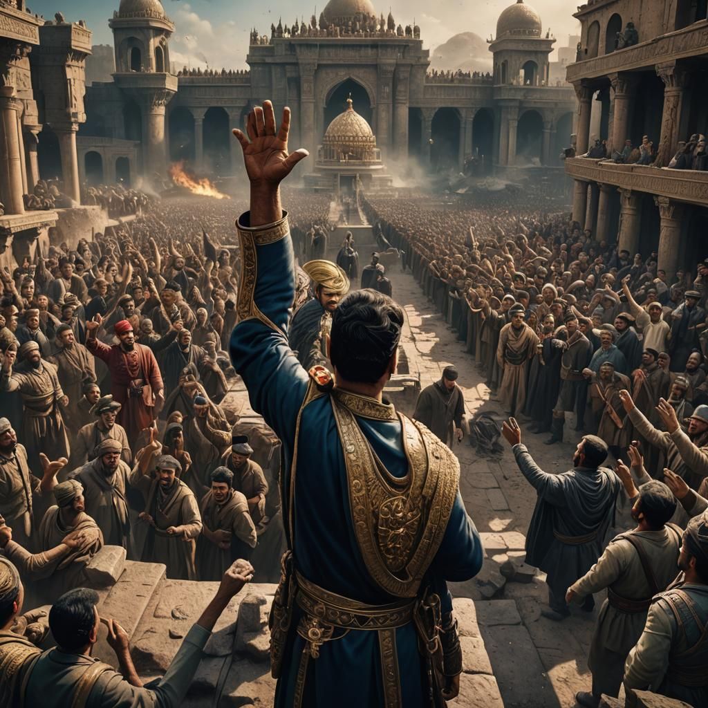 King Baldwin: Detailed Matte Painting in Unreal Engine