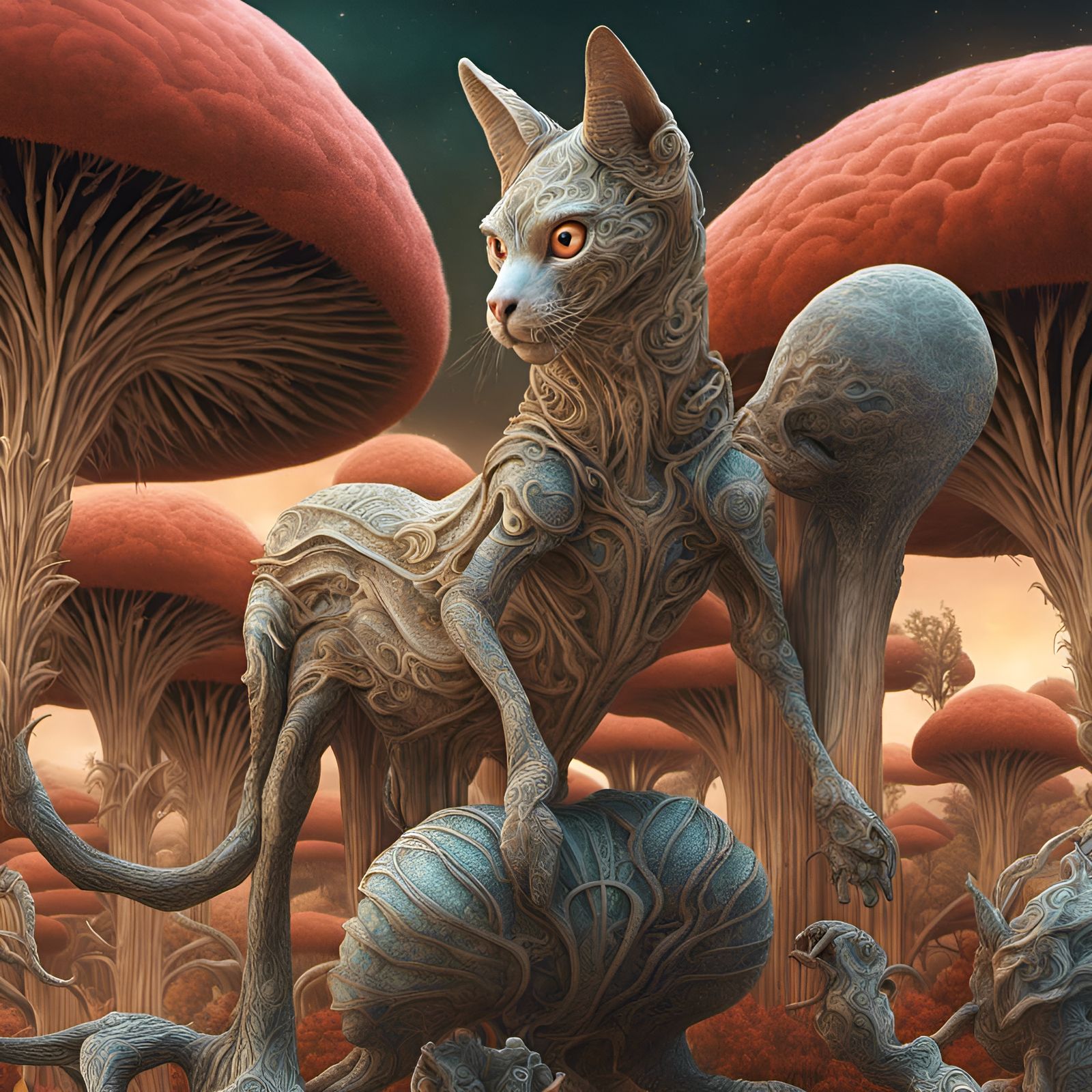 Alien Pets: Bizarre Magical Realism in 8K