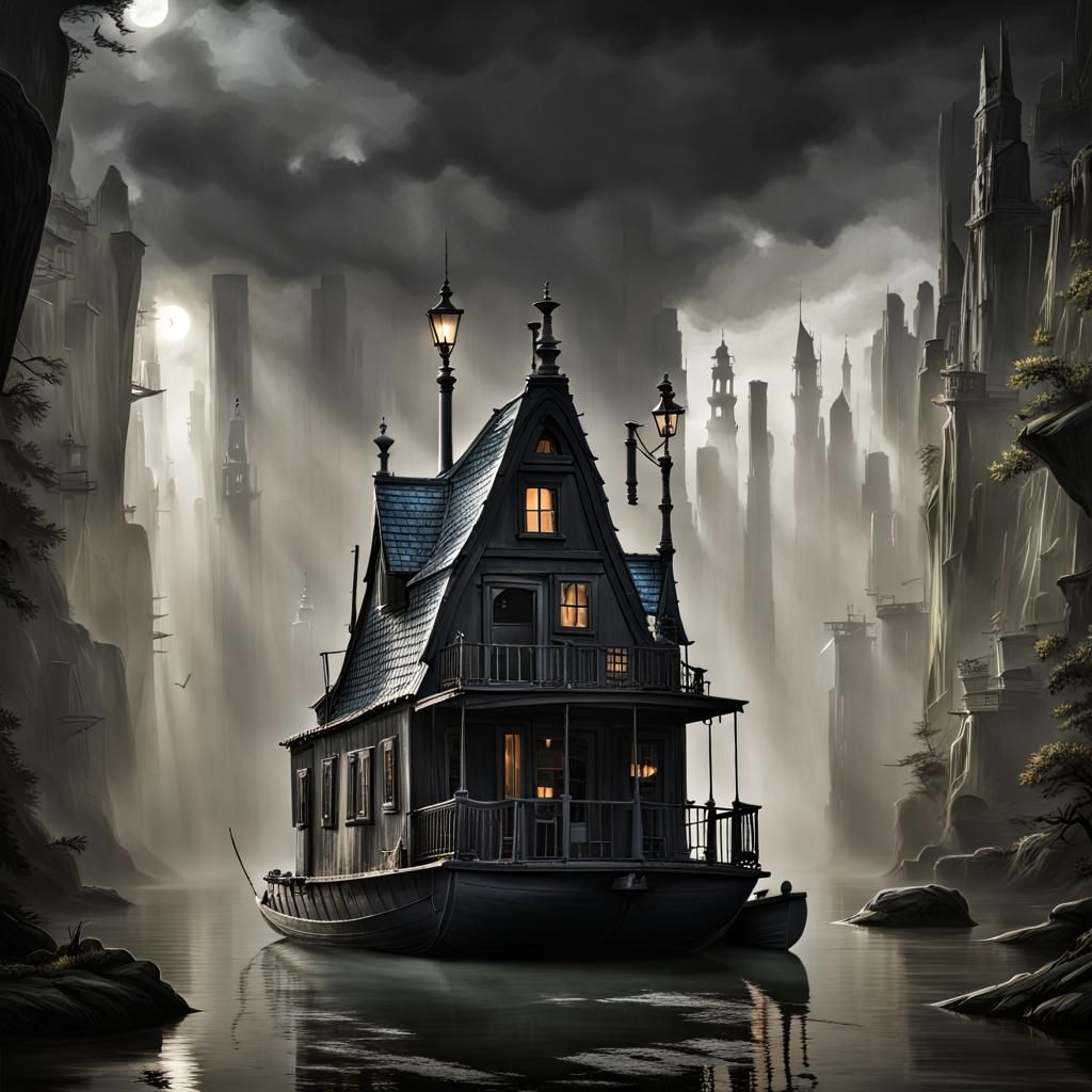 Ethereal Floating Houseboat