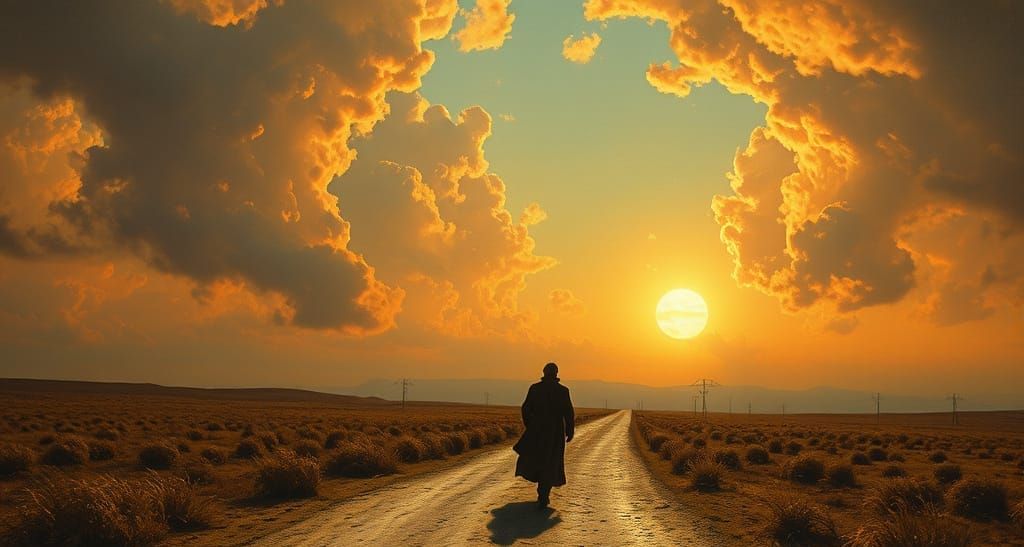 Surreal Album Art Inspired by Rutkowski, Beksiński, Mucha