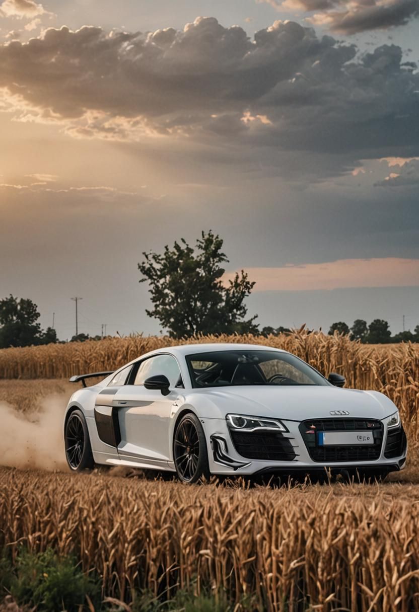 Armored Audi R8 V10 in Zombie Apocalypse