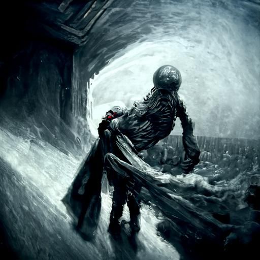 Horrific Scene in Style of Gustave Doré