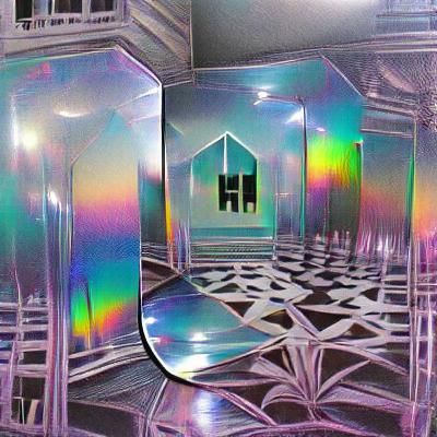 Holographic House of Mirrors: AI Art