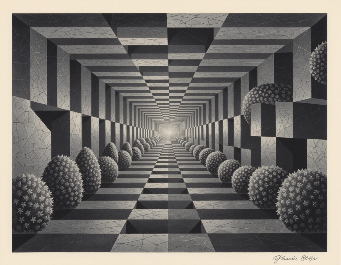 Neongray Hallucinating Vines That Shine