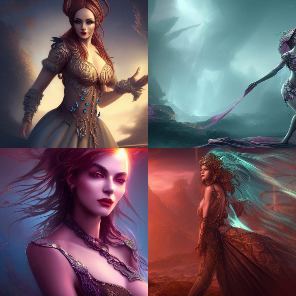 Detailed Portrait of a Woman in Unreal Engine 5