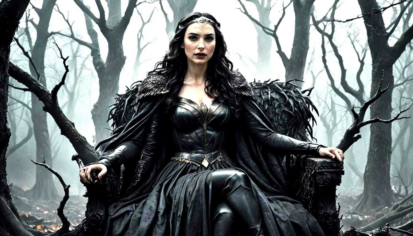 Evil Queen Portrait Inspired by Gal Gadot