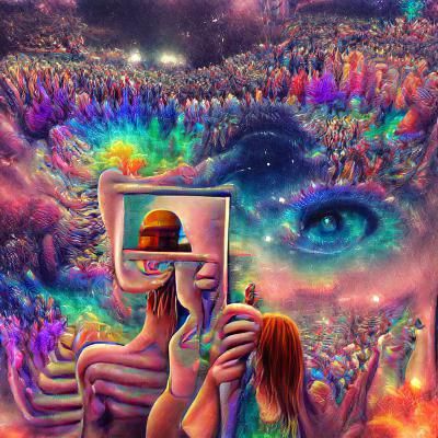 AI Interpretation of "Find Yourself" Prompt