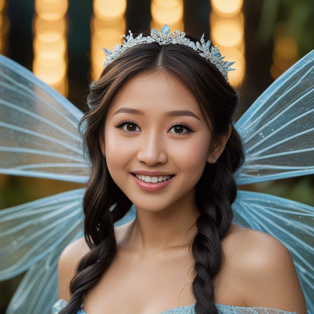 Brenda Song as Water Fairy in Fantasy Adventure