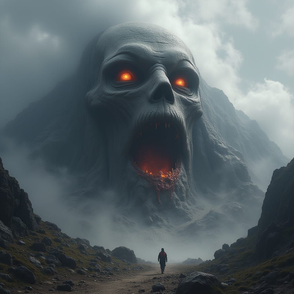A Cursed Mountain Face Devours the Earth