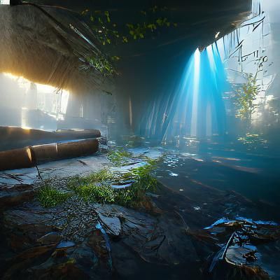 Beautiful Water Concept Art in 3D CryEngine