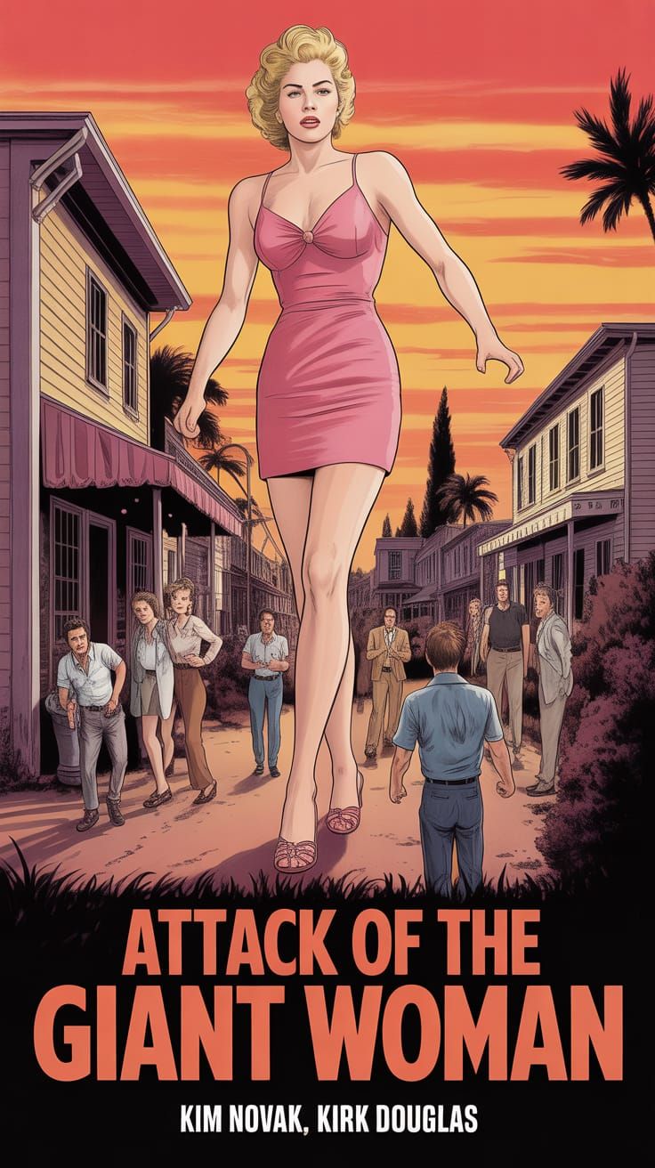 Attack of the Giant Woman: Milo Manara Style