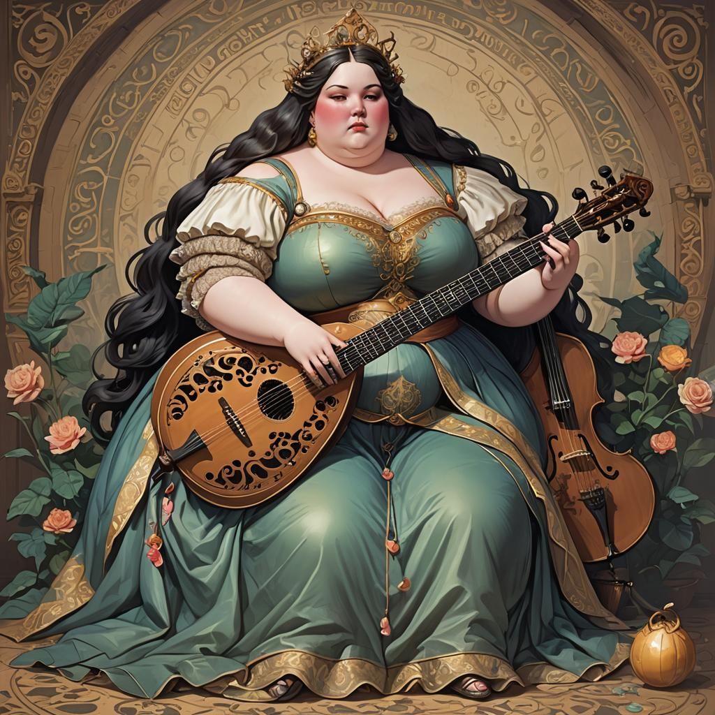 Surreal Princess Learns a Secret Tradition