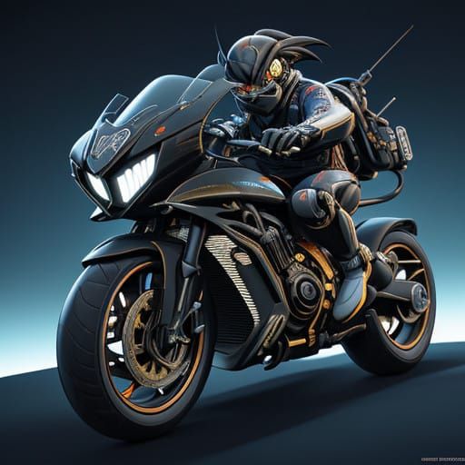 Vibrant Mario Kart Scene in 3D Anime Style