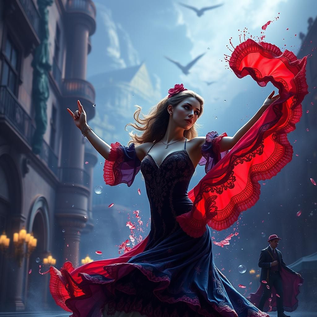 Anna Kendrick as Flamenco Dancer in Barcelona