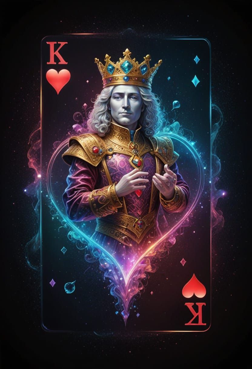 The King in Cosmic Holographic Style