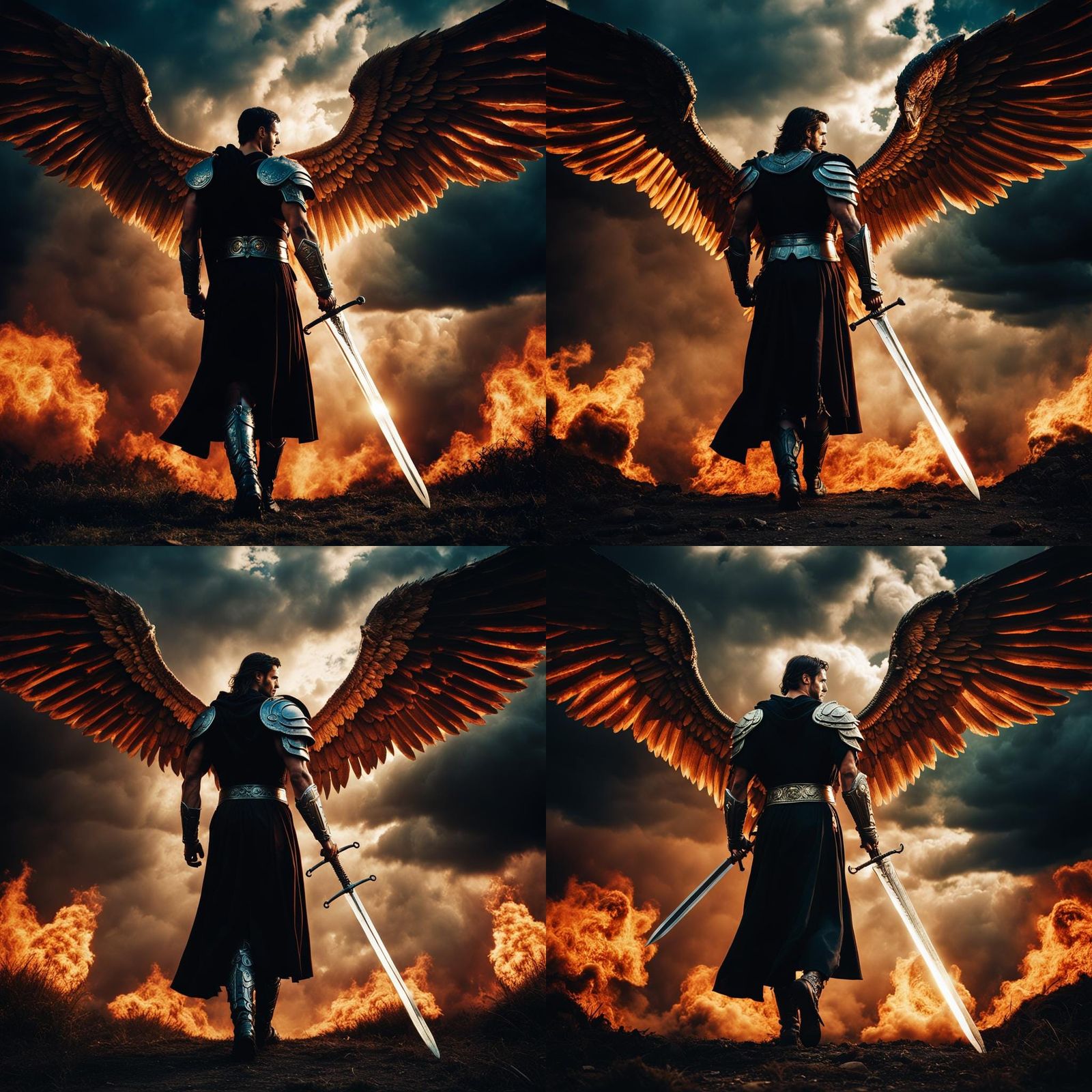 Michael the Archangel: Cinematic Film Still