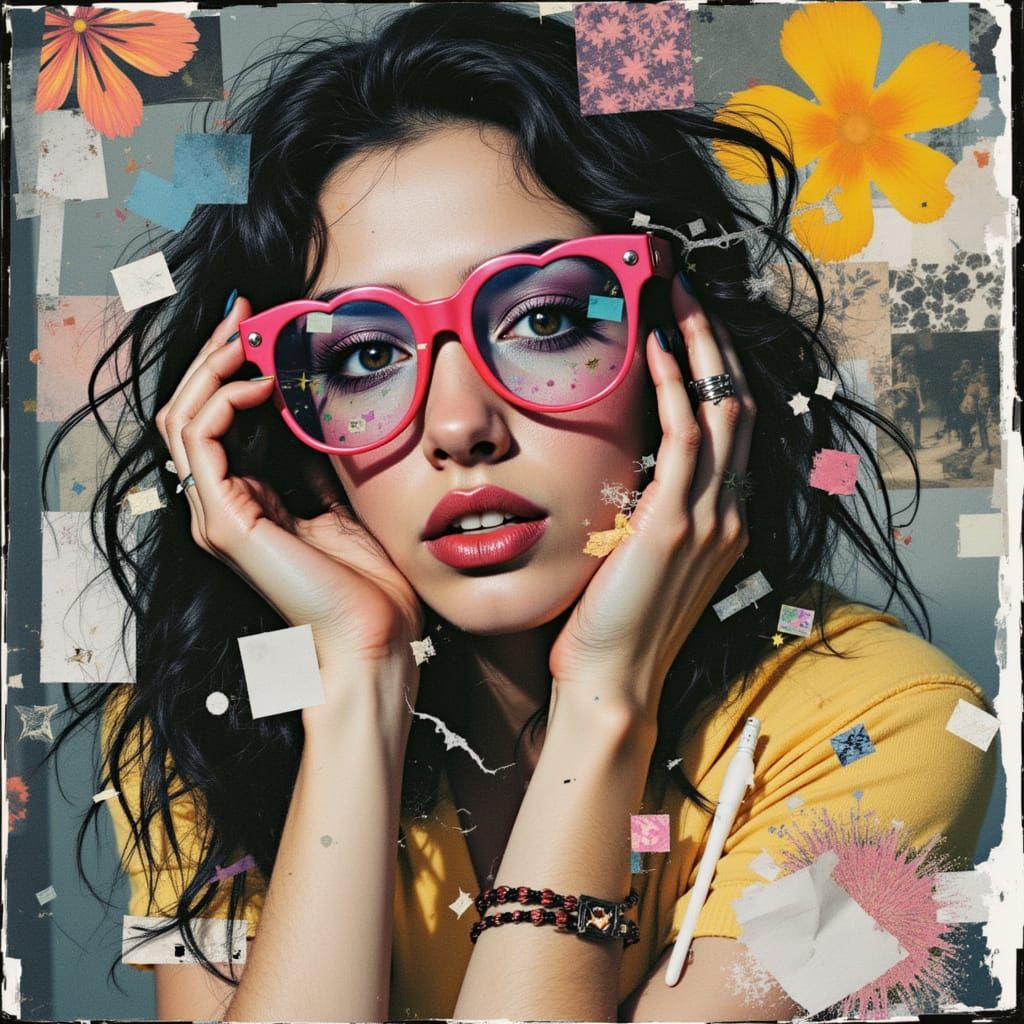 AI Generated Image with Diverse Emojis and Symbols