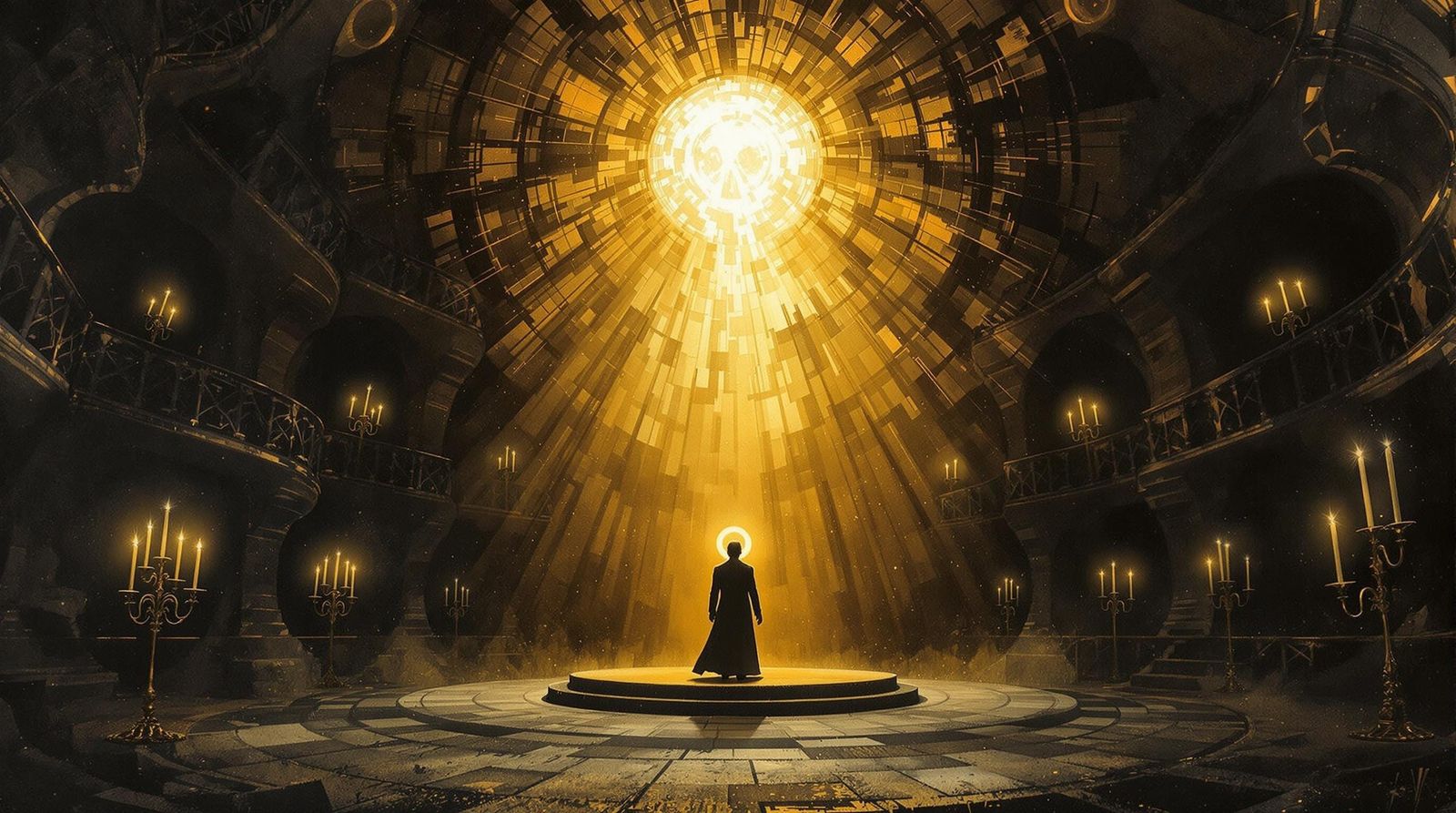 Tragic Prince in Golden Haze