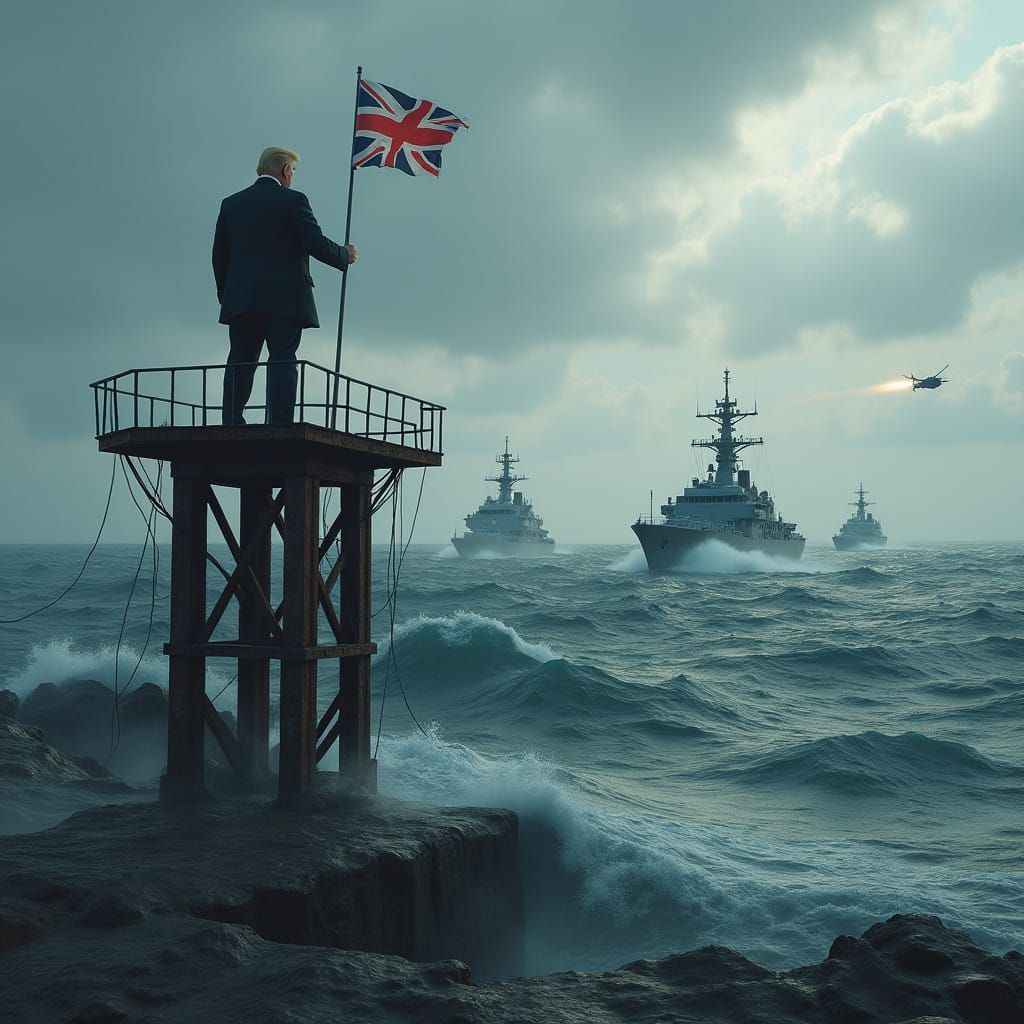 Donald Trump Searches for Oil in the Turbulent North Sea