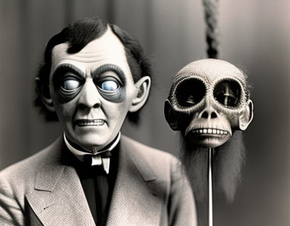 Surreal Confluence: Myrtle Corbin and Alfred E. Neuman