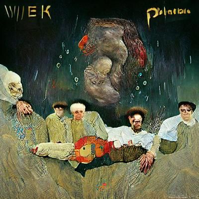 Ethereal Portrait in Art Nouveau Style