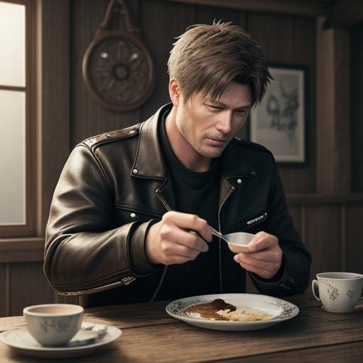 Dean Winchester Basks in Pudding Bliss in 3D Anime Style