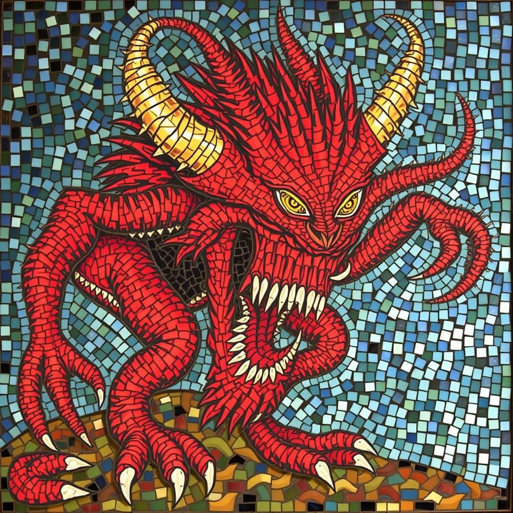 Mysterious Creature in Flemish Renaissance Style