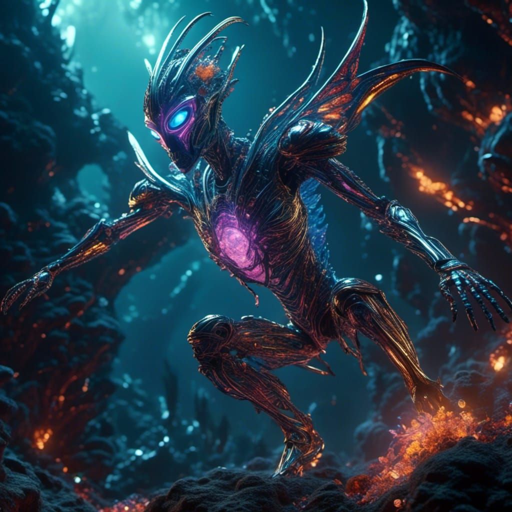 Crystal Knight Jumps into the Void