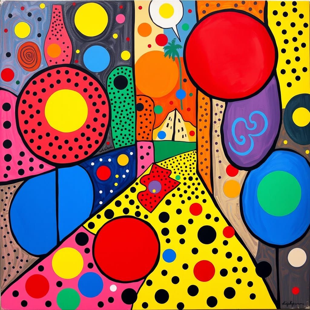 colors immersion Pop-Art, lebendig, serielle Strukturen, Pop...