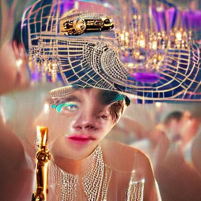 Art Deco Geometric Design with Gold Accents