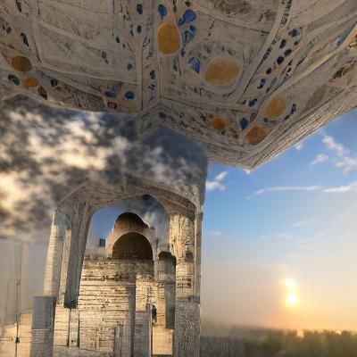 Taj Mahal: 8K Resolution Digital Rendering