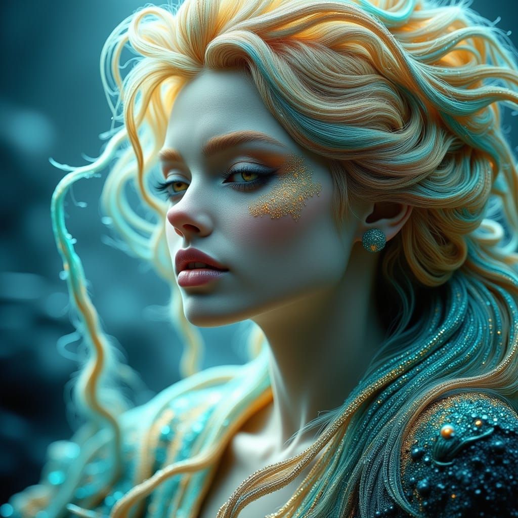 Breathtaking Mermaid Portrait in Ultra-High Definition