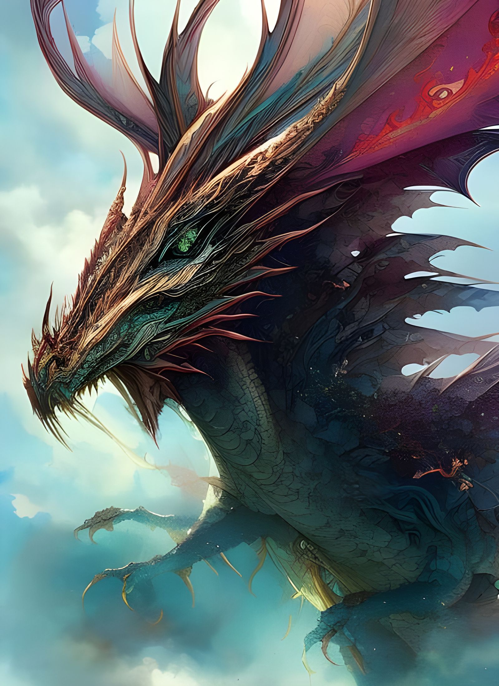 Fantasy dragon