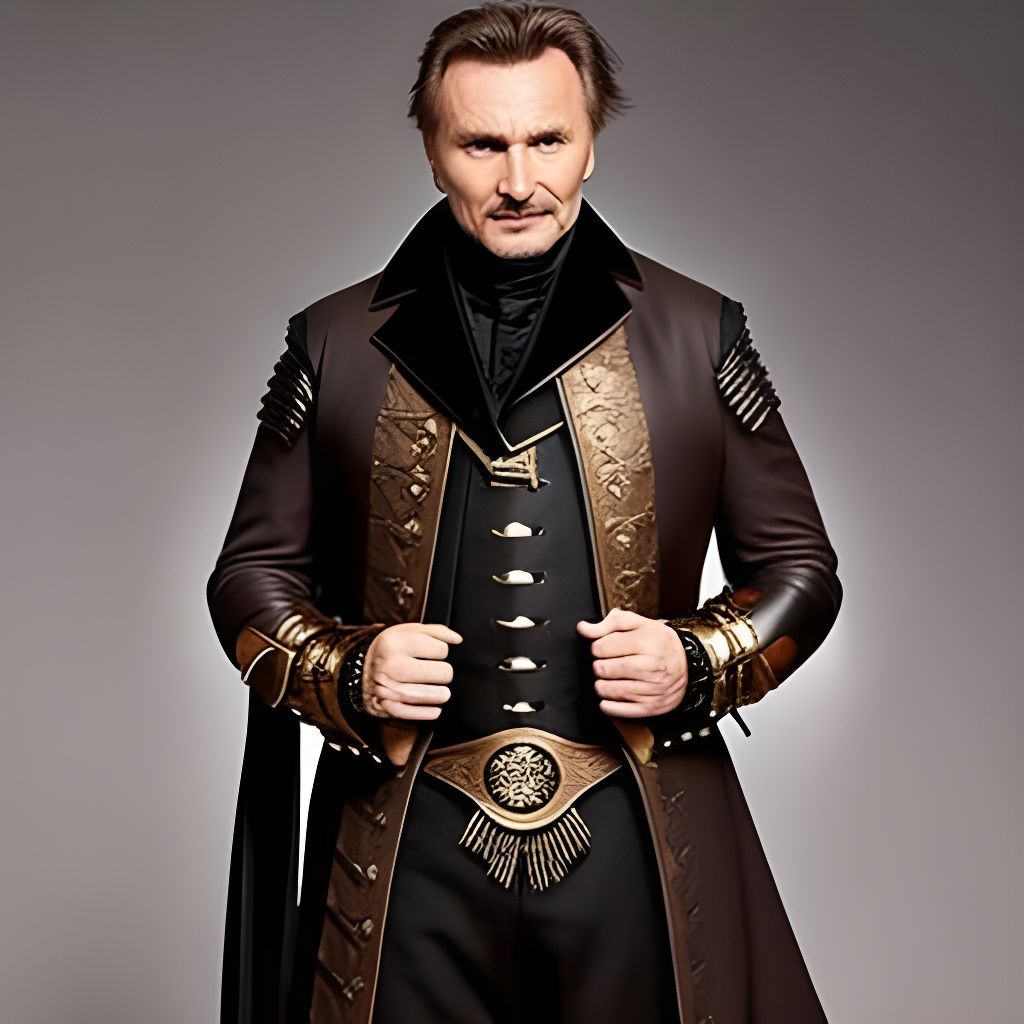 Steampunk Man Portrait