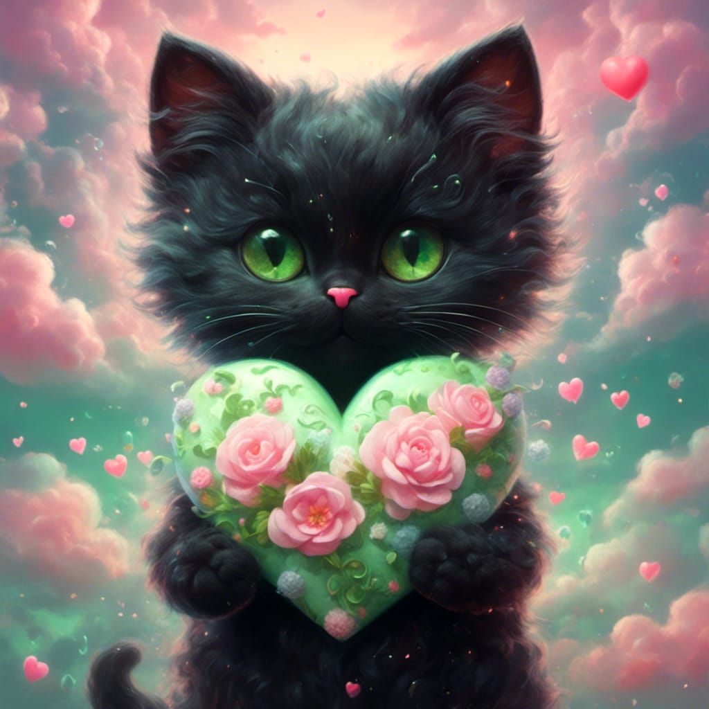 Valentine's Cat