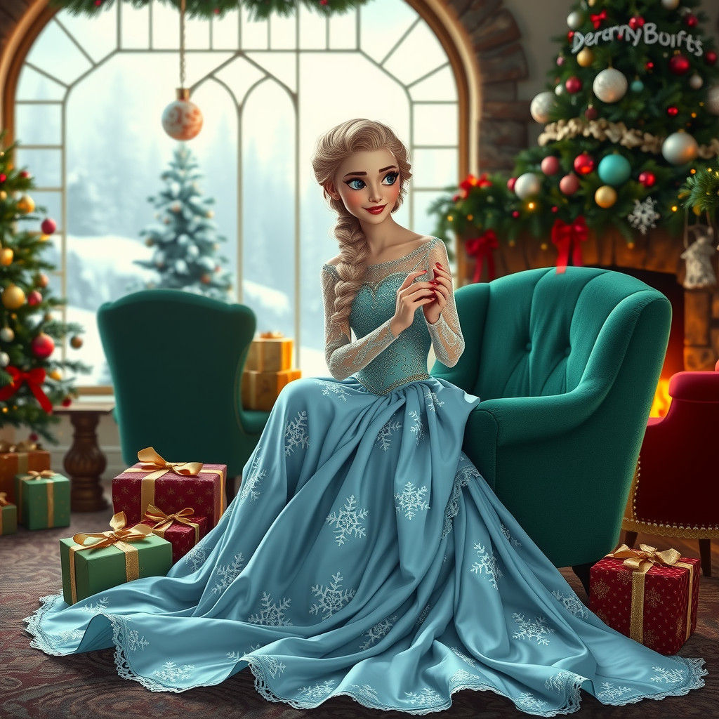 Christmas with Elsa 03