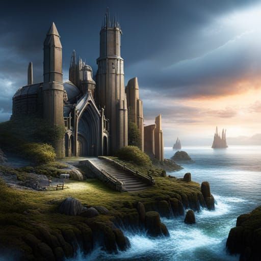 Fantastical Deep Color Painting in 8K Resolution