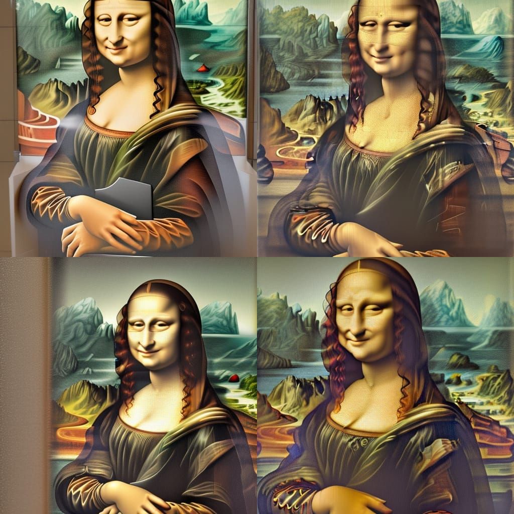 Mona Lisa: Iconic Portrait of a Lady