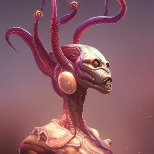 Eldritch Horror: Alien Spider Portrait in Unreal Engine