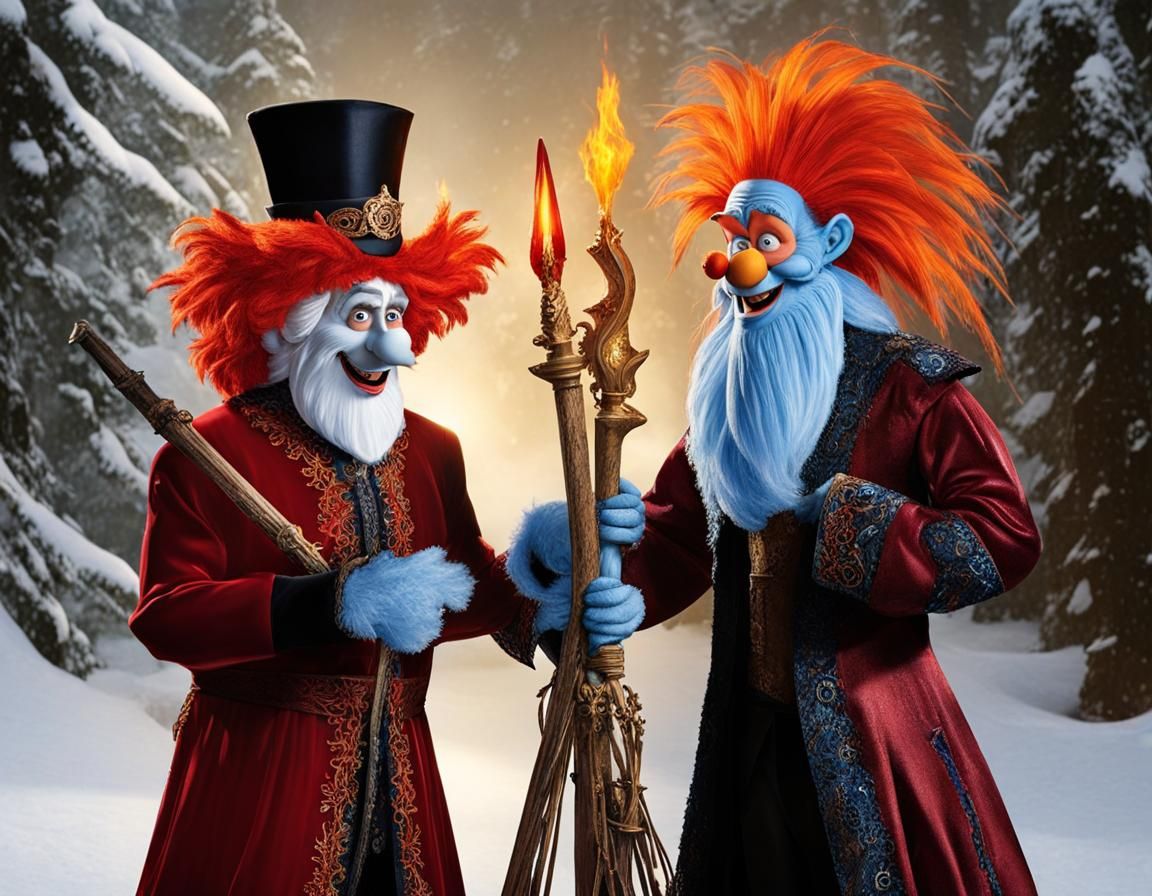 Snow Miser & Heat Miser: Dark Wizard Aesthetic