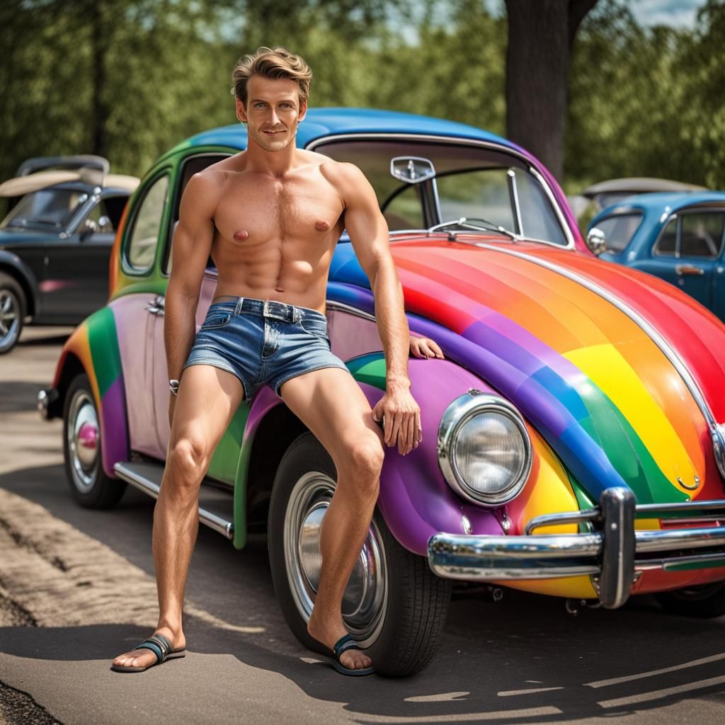 Old VW Beetle