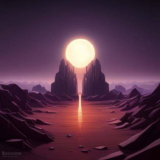 Desert sunset
