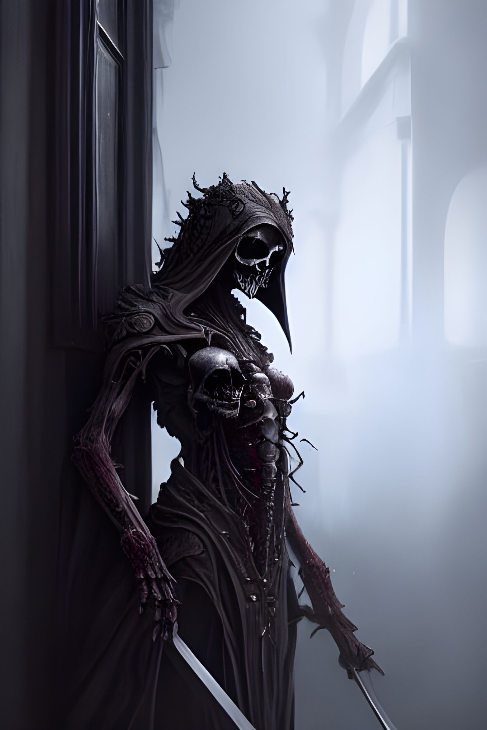 Death at the Door: Gothic Fantasy Art