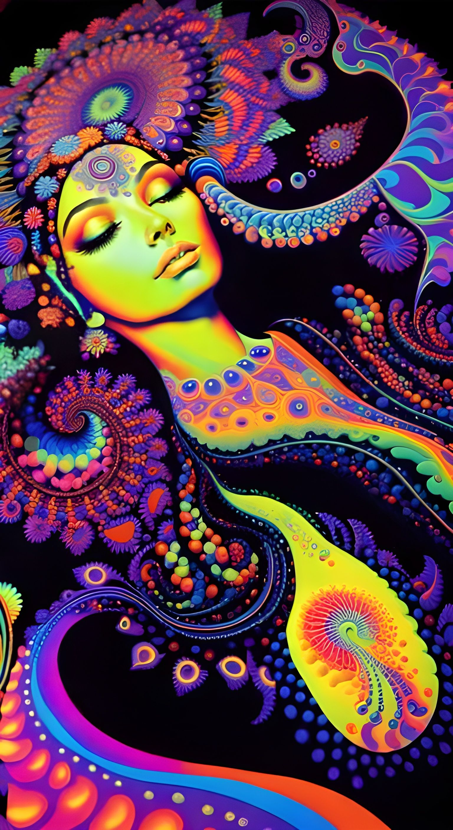 Black Light Sensory Explosions Masterpiece